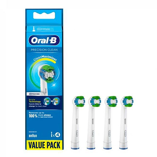 PACK DE 4 RECAMBIOS CEPILLO ORAL B