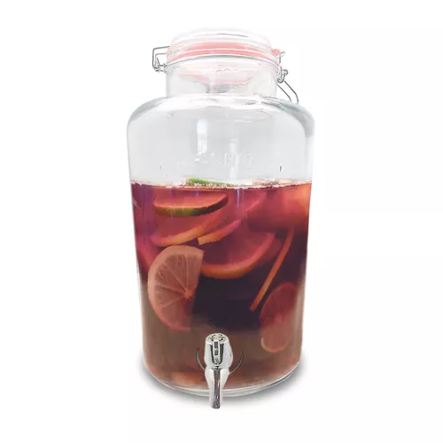 DISPENSADOR DE VIDRIO 8L.