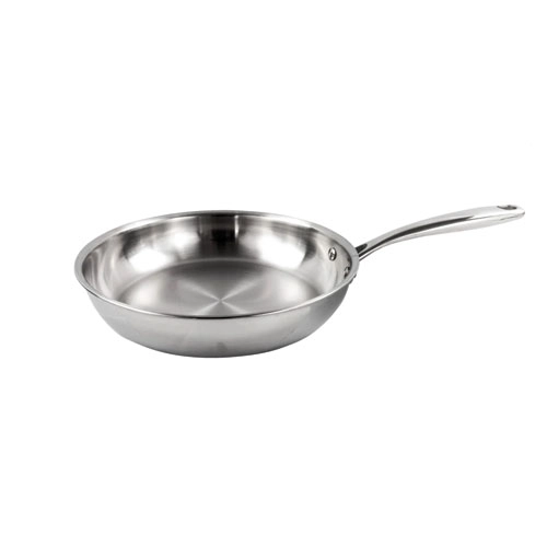 SARTÉN DE ACERO INOX. 3 CAPAS D.24CM