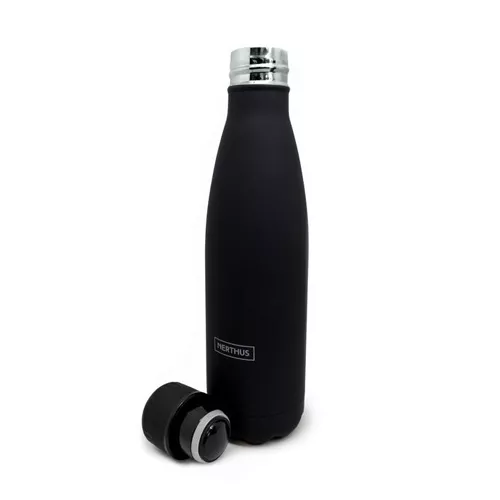 TERMO DOBLE PARED 500ML NEGRO MATE