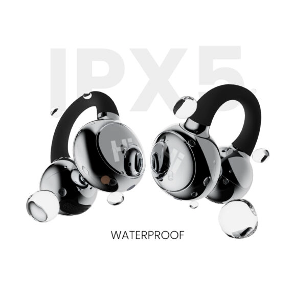 TWS EARBUDS FLEXCLIP NEGRO HIFUTURE - Image 3