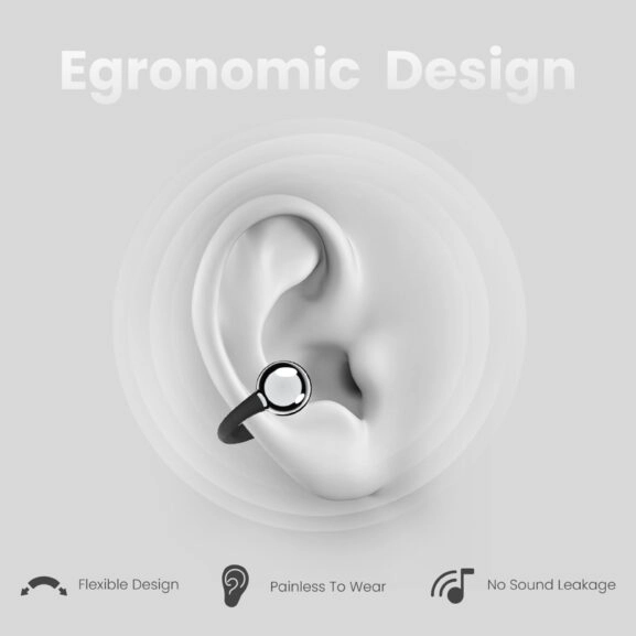 TWS EARBUDS FLEXCLIP NEGRO HIFUTURE - Image 4