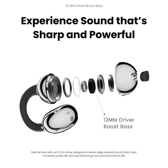 TWS EARBUDS FLEXCLIP NEGRO HIFUTURE - Image 8