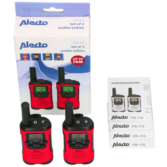 WALKIE TALKIES 7KM ROJO ALECTO - Image 6