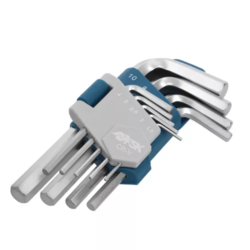 JUEGO LLAVES ALLEN CORTAS 9 PZS CR-V