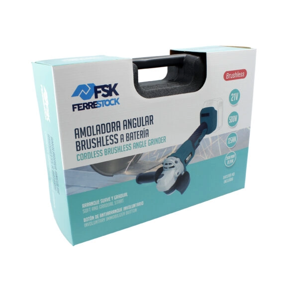 AMOLADORA 21V 125MM 500W BRUSHLESS FSK - Image 11