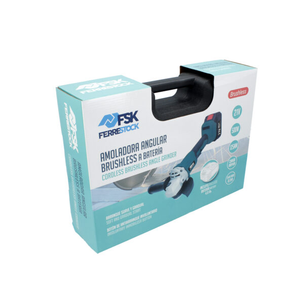 AMOLADORA 21V 125MM BRUSHLESS BAT.4.0 AH - Image 11