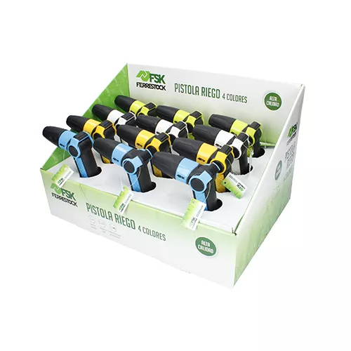PISTOLA DE RIEGO 4 COLORES FSK
