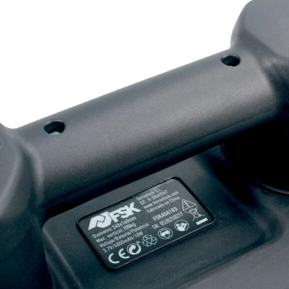 VENTOSA A BATERIA 200 KG CON VISOR FSK - Image 4