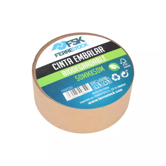CINTA EMBALAR BIODEGRADABLE 50MMX50M FSK - Image 2