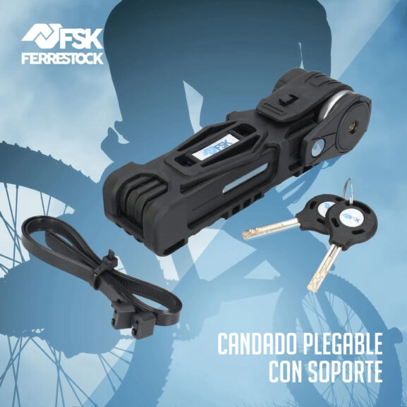 CANDADO PLEGABLE ACERO ENDURECIDO 69CM - Image 2
