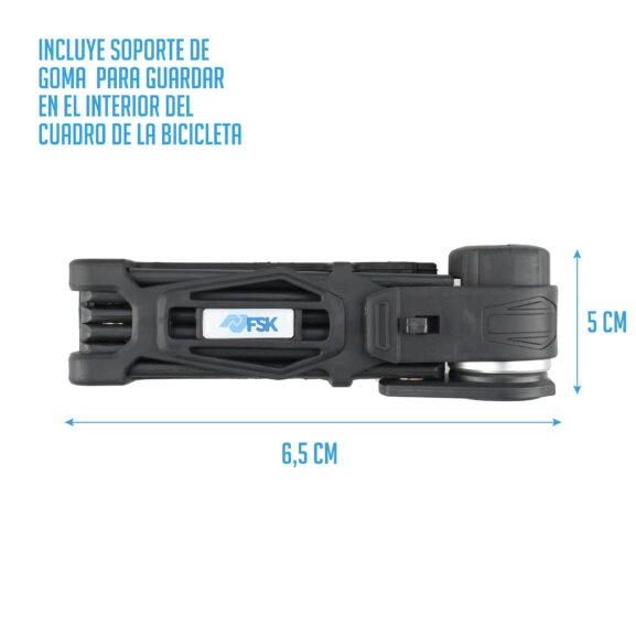 CANDADO PLEGABLE ACERO ENDURECIDO 69CM - Image 7