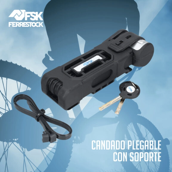 CANDADO PLEGABLE ACERO ENDURECIDO 80CM - Image 2