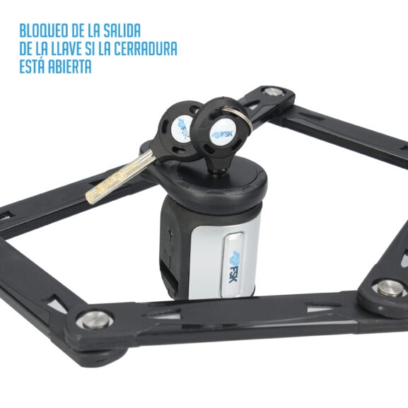 CANDADO PLEGABLE ACERO ENDURECIDO 80CM - Image 6