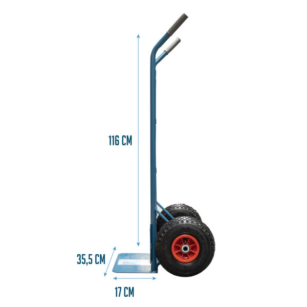 CARRETILLA DE ALMACÉN ACERO 150KG - Image 2