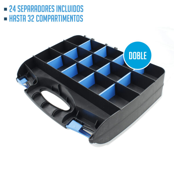 ORGANIZADOR DOBLE PLÁSTICO RESISTENTE - Image 3