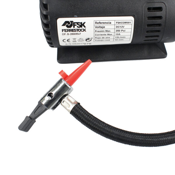 MINI COMPRESOR DE AIRE 250 PSI/12V  FSK - Image 4