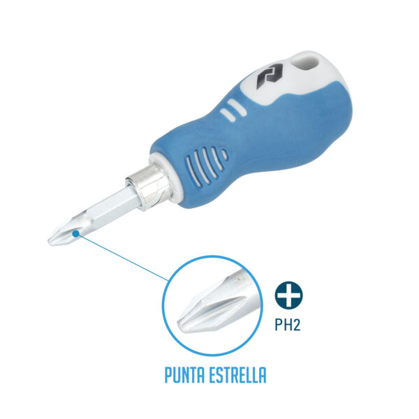 DESTORNILLADOR CORTO REVERSIBLE FSK - Image 2