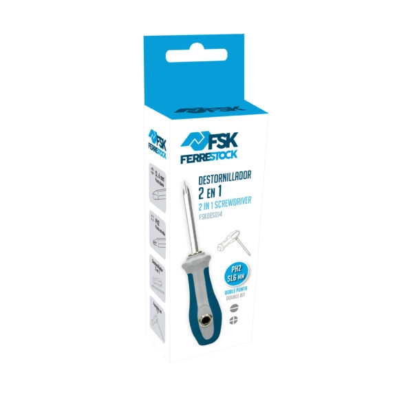 DESTORNILLADOR REVERSIBLE PH.2+SL6MM FSK - Image 6