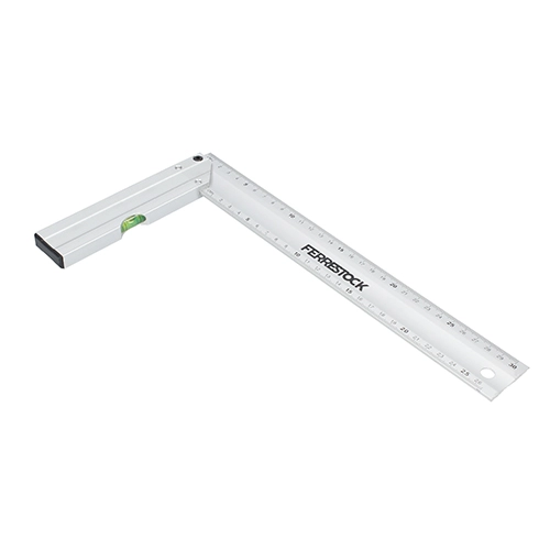 ESCUADRA ALUMINIO CON NIVEL 300MM FSK