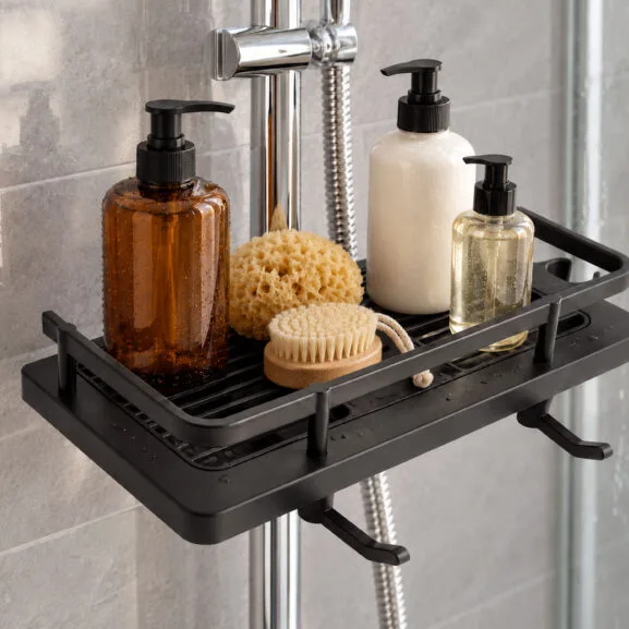 SOPORTE PARA DUCHA GRIS OSCURO FNK - Imagen 3