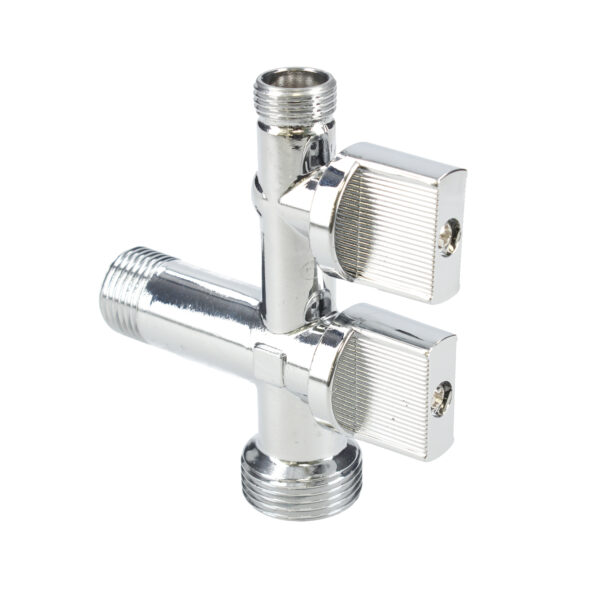 LLAVE LAVADORA 1/2"X3/8"X3/4" 2 SALIDAS - Image 3