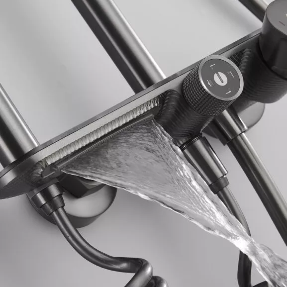 DUCHA COMPLETA MONOMANDO GRIS - Image 5