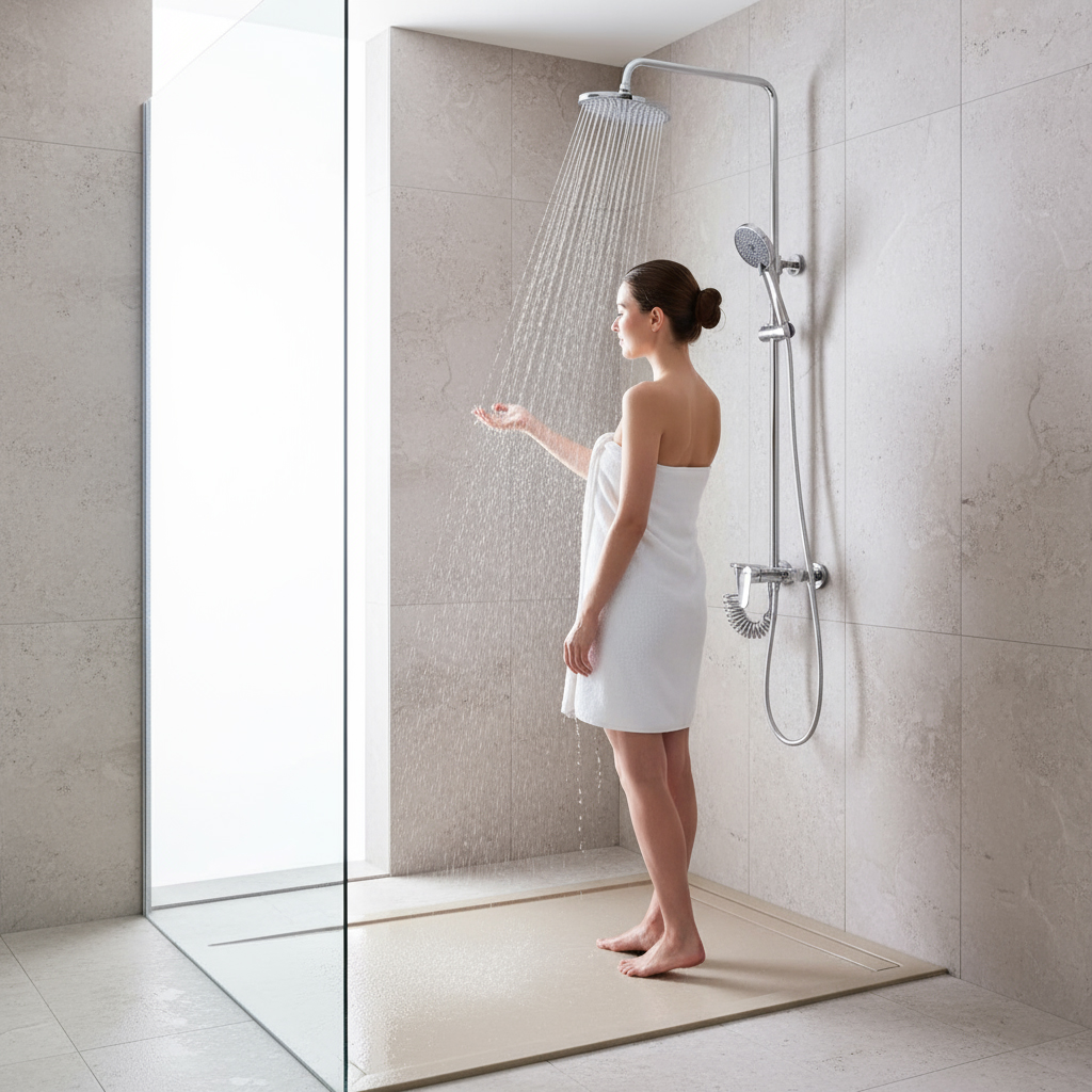 DUCHA COMPLETA MONOMANDO CROMADA - Image 11