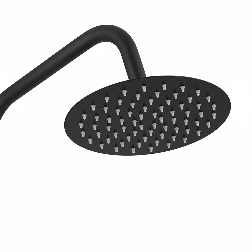 DUCHA VERTICAL SIN GRIFO NEGRA FNK - Image 5