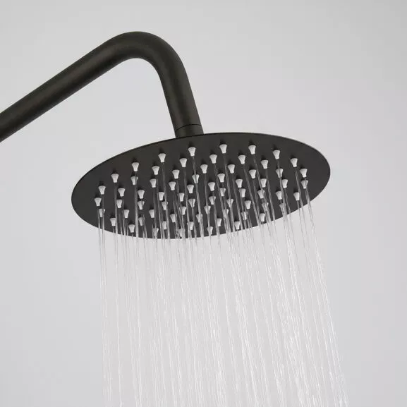 DUCHA VERTICAL SIN GRIFO NEGRA FNK - Image 7