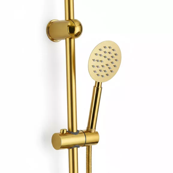 DUCHA VERTICAL SIN GRIFO DORADA FNK - Image 2