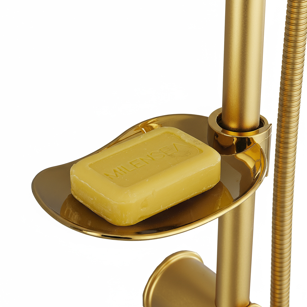 DUCHA VERTICAL SIN GRIFO DORADA FNK - Image 6