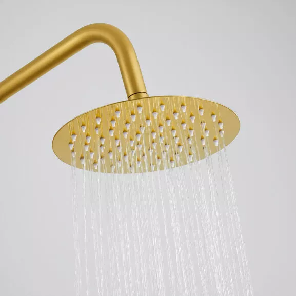 DUCHA VERTICAL SIN GRIFO DORADA FNK - Image 7