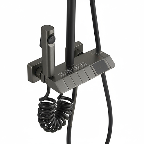 DUCHA COMPLETA SEL.BOTON DISPLAY GRIS - Image 4