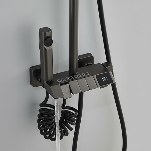 DUCHA COMPLETA SEL.BOTON DISPLAY GRIS - Image 6