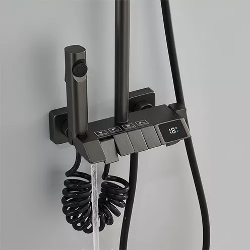 DUCHA COMPLETA SEL.BOTON DISPLAY GRIS - Image 5