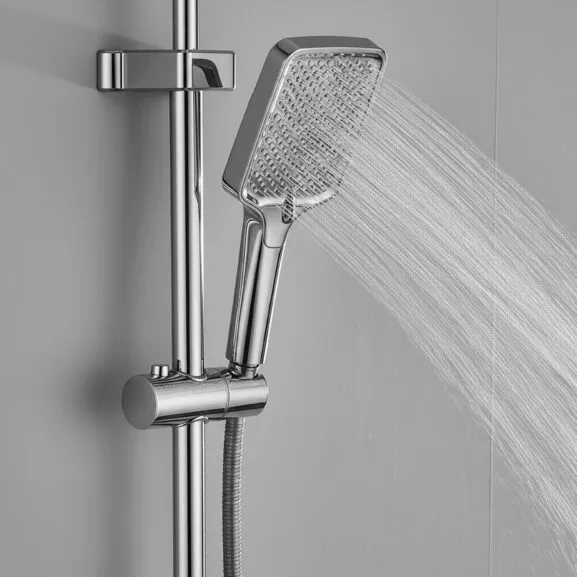 DUCHA COMPLETA SEL.BOTON DISPLAY CROMADA - Image 8