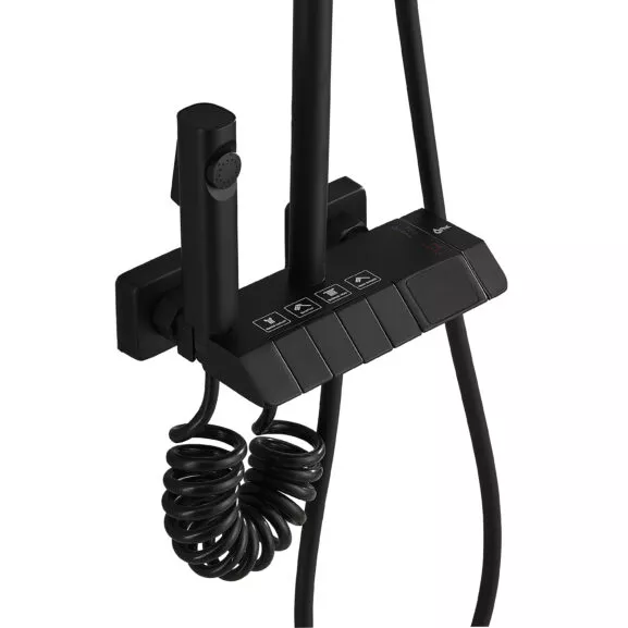 DUCHA COMPLETA SEL.BOTON DISPLAY NEGRA - Image 3