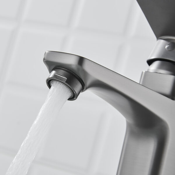 GRIFO MONOMANDO GRIS LAVABO FNK - Image 8