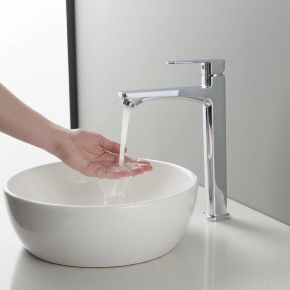 GRIFO MONOMANDO CROMO ALTO LAVABO - Image 6