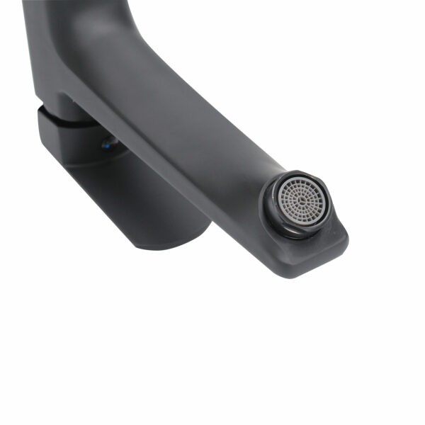 GRIFO MONOMANDO NEGRO LAVABO ALTO - Image 6