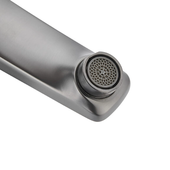 GRIFO MONOMANDO GRIS ALTO LAVABO - Image 5