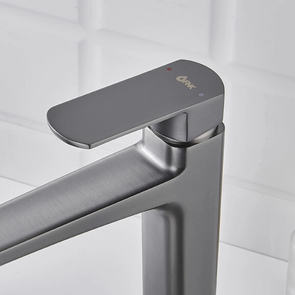 GRIFO MONOMANDO GRIS ALTO LAVABO - Image 6