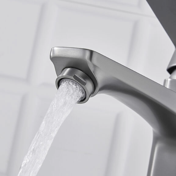 GRIFO MONOMANDO GRIS ALTO LAVABO - Image 7