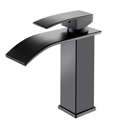 GRIFO MONOMANDO NEGRO LAVABO FNK