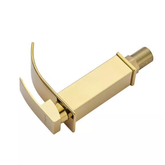 GRIFO MONOMANDO DORADO LAVABO FNK - Image 3