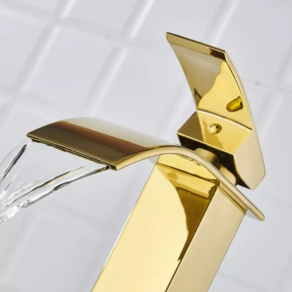 GRIFO MONOMANDO DORADO LAVABO FNK - Image 7