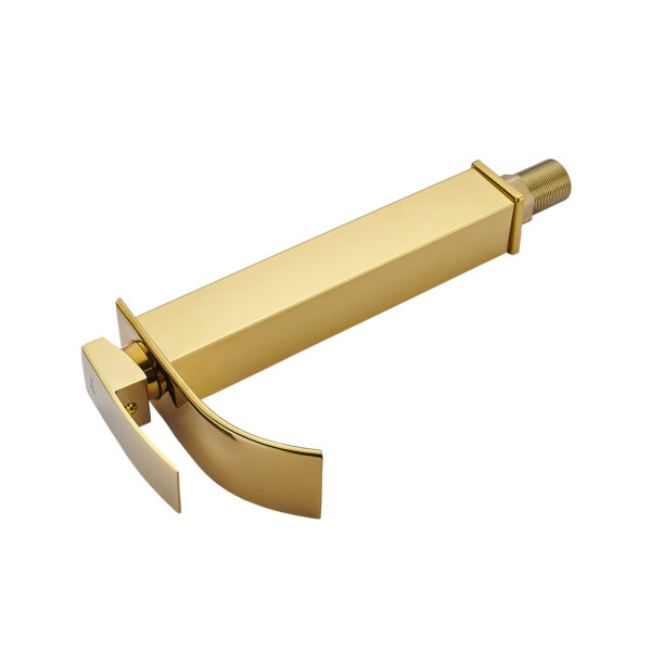 GRIFO MONOMANDO DORADO LAVABO ALTO FNK - Image 4