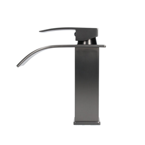 GRIFO MONOMANDO GRIS LAVABO FNK - Image 3