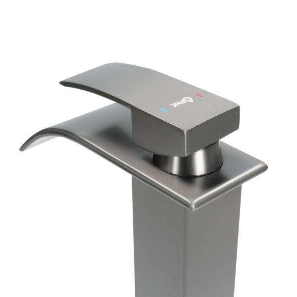 GRIFO MONOMANDO GRIS LAVABO FNK - Image 5
